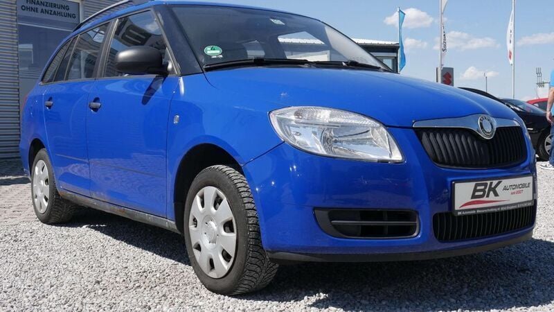 Blau Gebraucht 2009 Skoda Fabia Kombi | 990 € (Guter Preis) - Bild 1/4