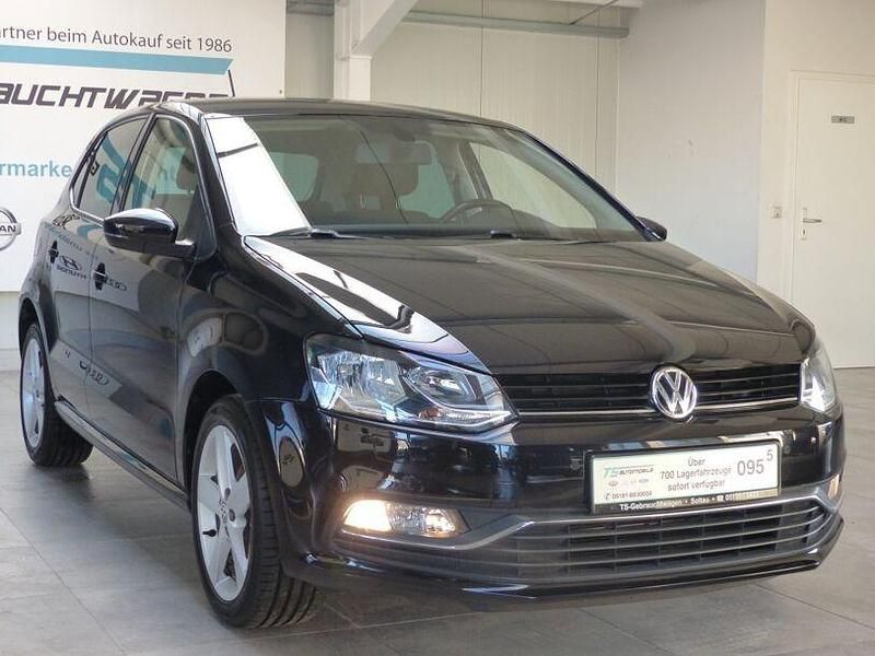 Schwarz Gebraucht 2016 VW Polo Allstar Kleinwagen | 11.390 € (Fairer Preis) - Bild 1/4
