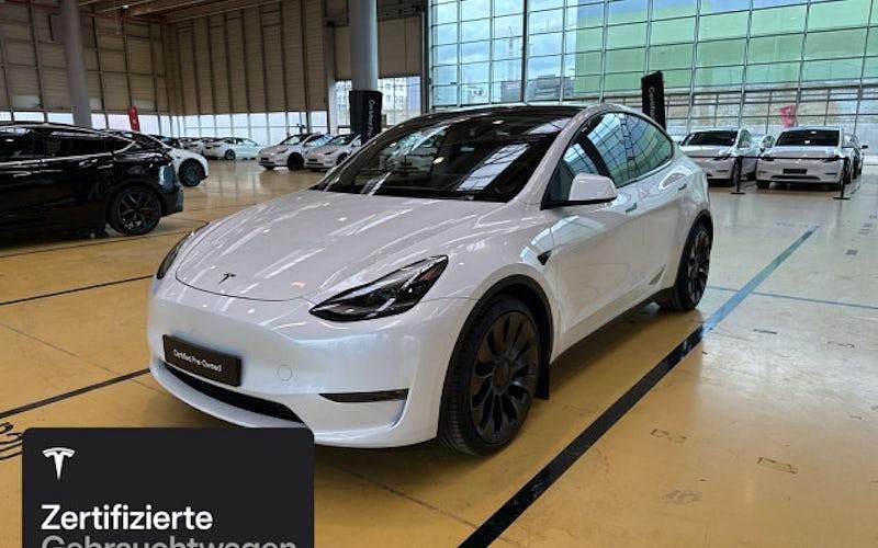 Gebraucht Tesla Model Y Performance 321 kW (437 PS) 2023 Weiß SUV