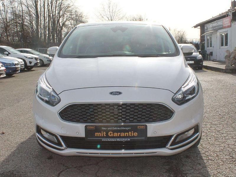 Gebraucht Ford S-MAX Vignale 179 PS (131 kW) 2017 Arktisweiß (metallic) Van / Kleinbus