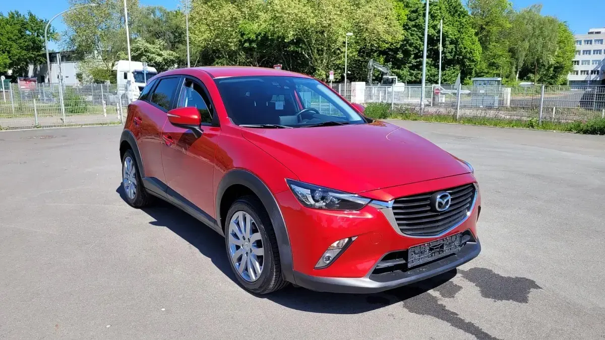 Gebraucht Mazda CX-3 Exclusive-Line 150 PS (110 kW) 2015 Rot SUV