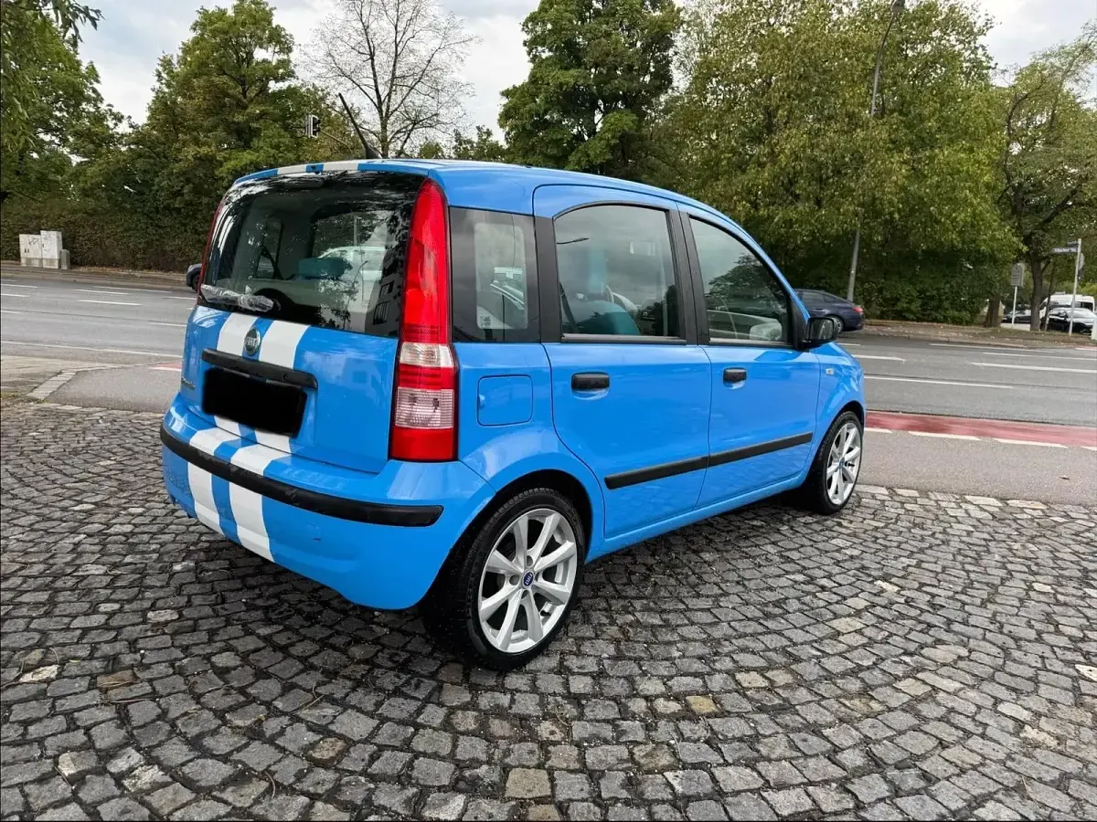 Gebraucht Fiat Panda 2005 Blau Kleinwagen