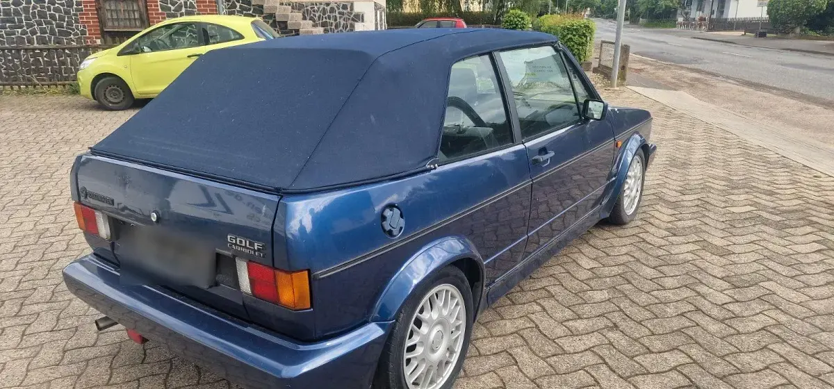 Gebraucht VW Golf Cabriolet 98 PS (72 kW) 1992 Blau Cabrio