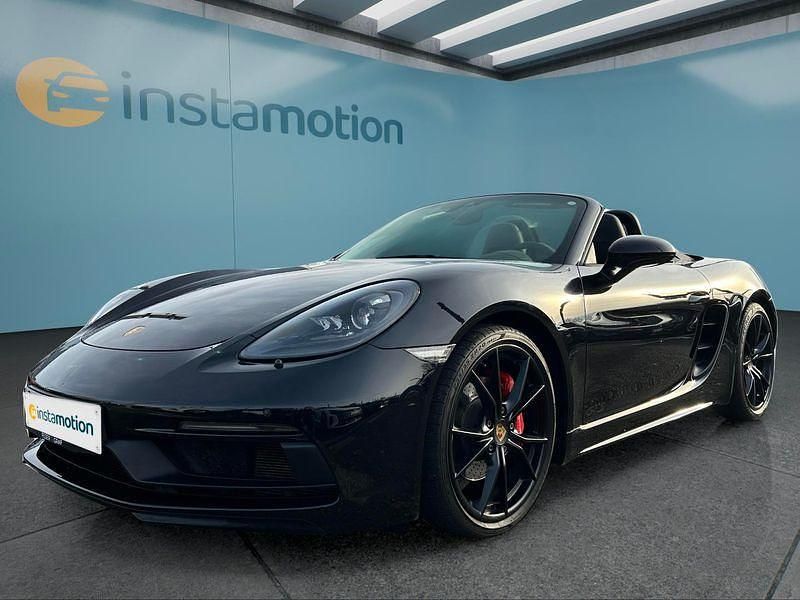 Schwarz Gebraucht 2019 Porsche 718 Boxster GTS Cabrio | 67.499 € (Fairer Preis) - Bild 1/4