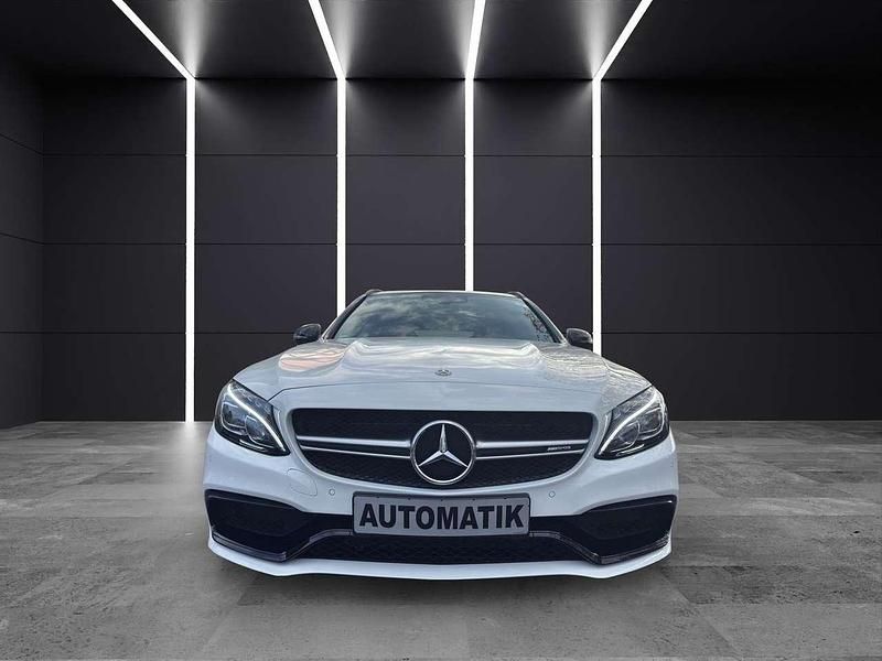 Gebraucht Mercedes C63S AMG AMG 510 PS (375 kW) 2017 Polarweiss  unilack Kombi
