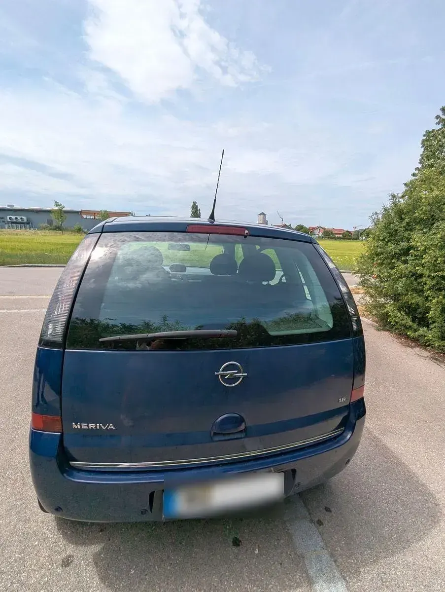 Gebraucht Opel Meriva Cosmo 105 PS (77 kW) 2008 Blau Van / Kleinbus