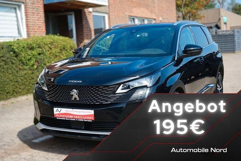 Gebraucht Peugeot 5008 Allure 131 PS (96 kW) 2021 Lackierung schwarz perla nera/ Van / Kleinbus