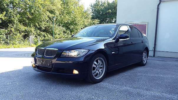 Blau metallic Gebraucht 2007 BMW 320 Limousine | 6.999 € (Etwas zu teuer) - Bild 1/4