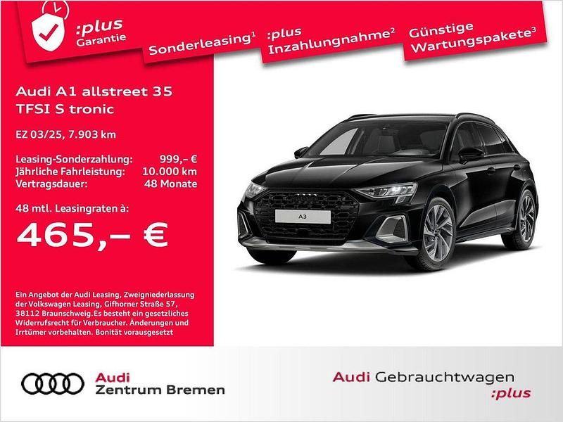Schwarz Gebraucht 2025 Audi A3 Sport Limousine | 38.580 € (Teuer) - Bild 1/4
