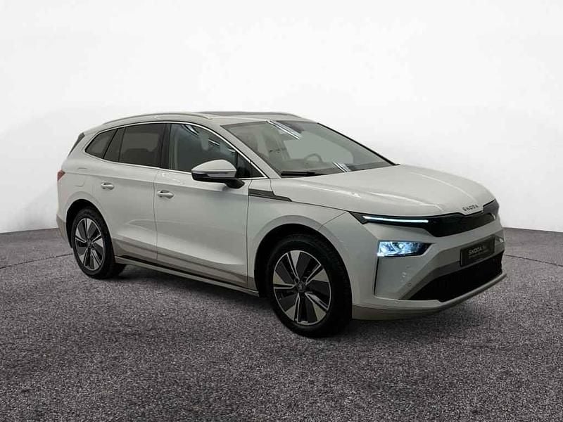 Gebraucht Skoda Enyaq iV 210 kW (286 PS) 2025 Moonweiss metallic SUV