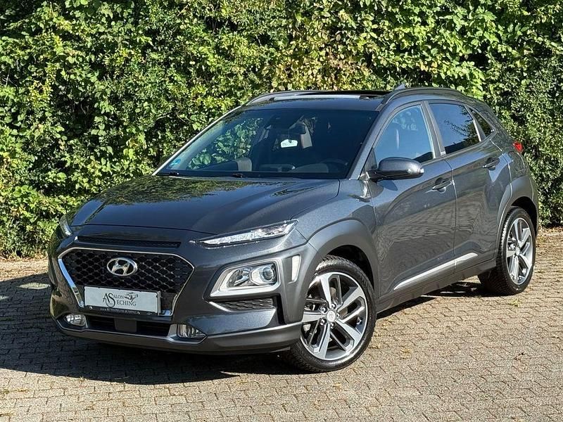 Grau Gebraucht 2020 Hyundai Kona N Line SUV | 20.980 € (Etwas zu teuer) - Bild 1/4
