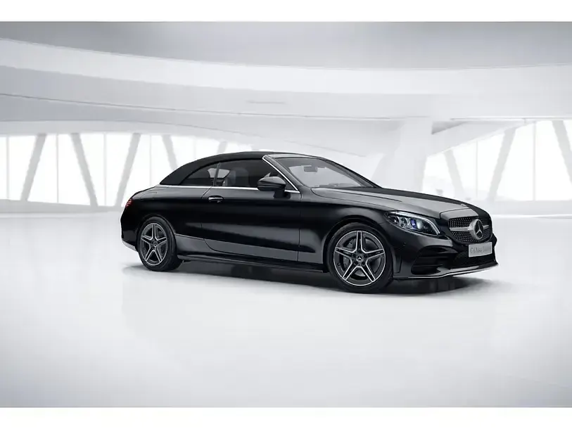 Gebraucht Mercedes C400 AMG 333 PS (244 kW) 2019 Obsidianschwarz (metallic) Cabrio