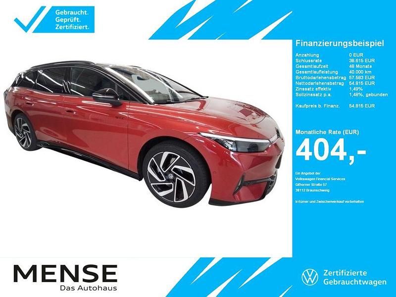 Kings red Gebraucht 2024 VW ID.7 GTX Limousine | 54.815 € (Etwas zu teuer) - Bild 1/4