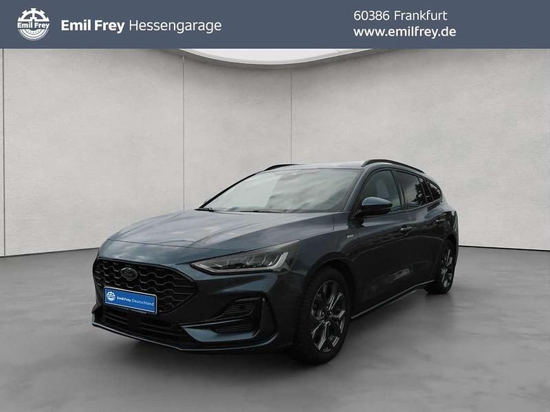 Chrome blue metallic Gebraucht 2023 Ford Focus ST-Line X Kombi | 19.550 € (Guter Preis) - Bild 1/4