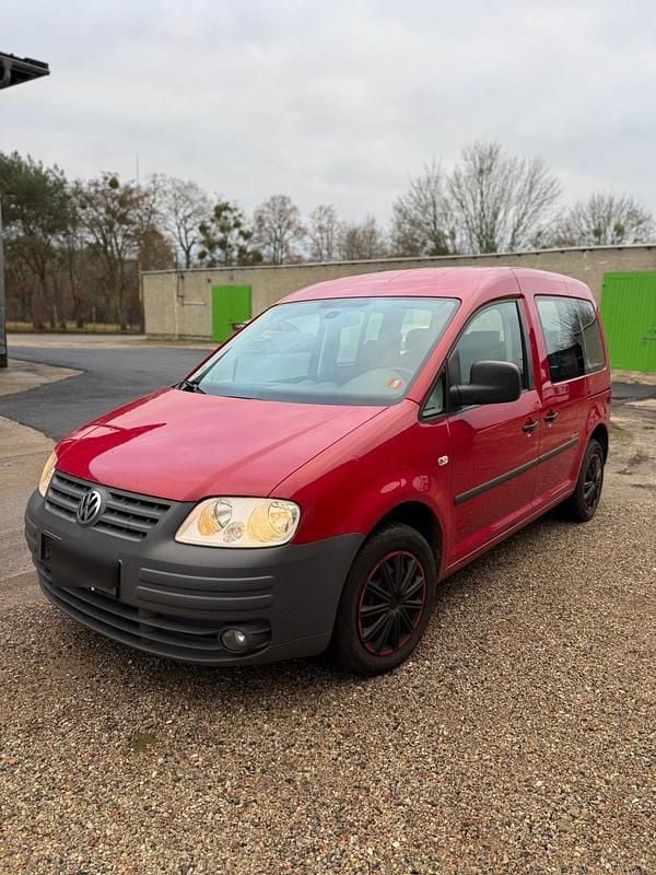 Gebraucht VW Caddy Life 2010 Rot Van / Kleinbus