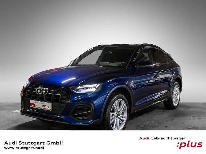 Navarrablau metallic Gebraucht 2024 Audi Q5 Sportback Advanced Plus SUV | 50.940 € (Etwas zu teuer) - Bild 1/4