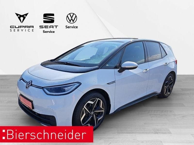 Gebraucht VW ID.3 Pro 150 kW (204 PS) 2021 Weiss Kleinwagen