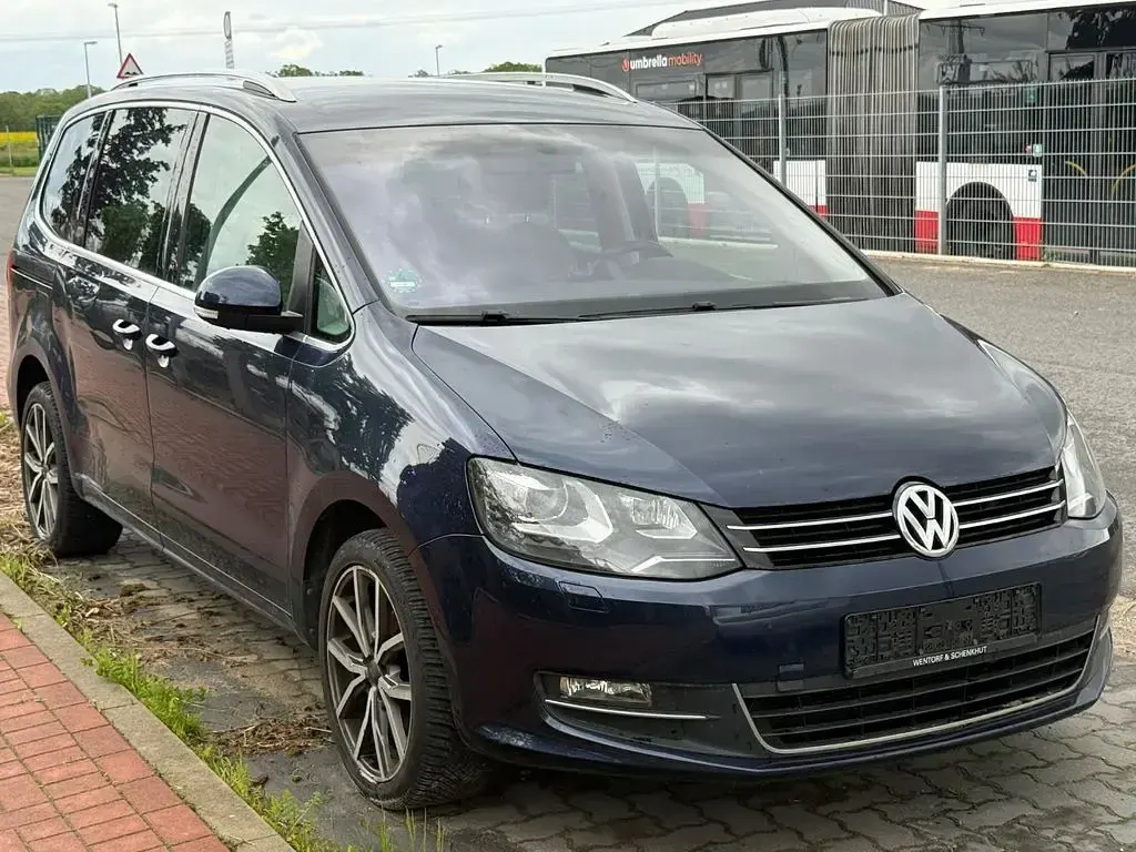 Gebraucht VW Sharan Highline 140 PS (102 kW) 2013 Blau Van / Kleinbus