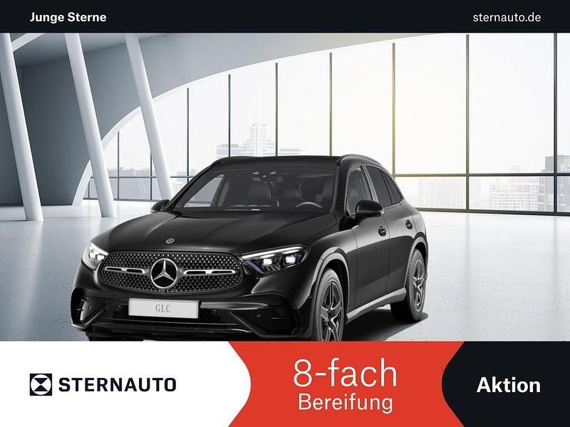 Metalliclack obsidianschwarz Gebraucht 2024 Mercedes GLC200 AMG line SUV | 56.680 € (Teuer) - Bild 1/4