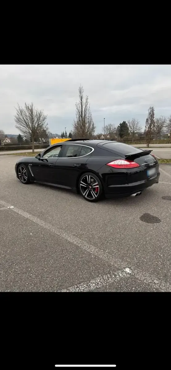 Usata Porsche Panamera Turbo 500 CV (367 kW) 2012 Nero Berlina