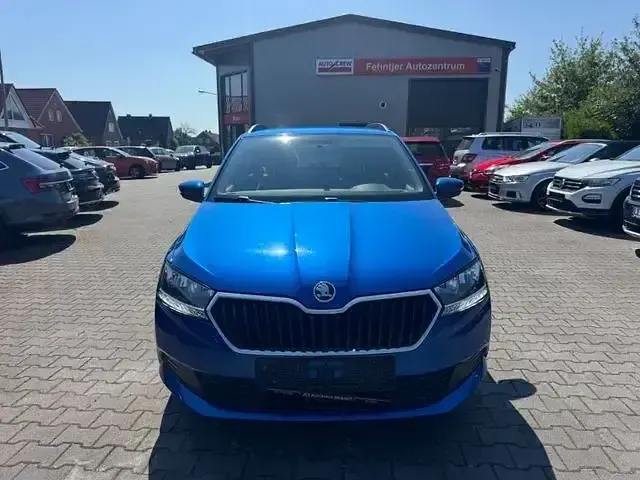 Gebraucht Skoda Fabia Ambition 95 PS (69 kW) 2019 Blau Kleinwagen