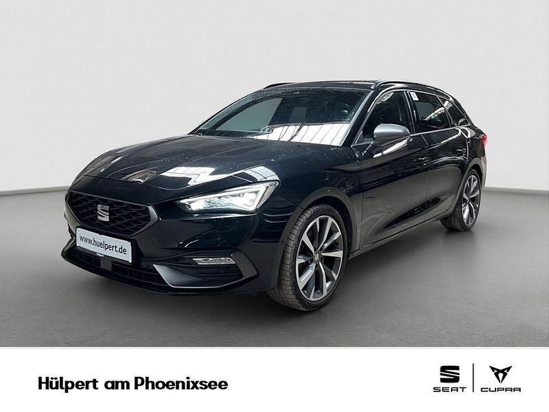 Schwarz Gebraucht 2021 Seat Leon ST FR Kombi | 22.275 € (Fairer Preis) - Bild 1/4