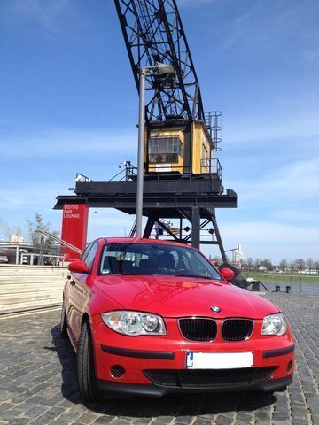 Gebraucht BMW 116 116 PS (85 kW) 2005 Rot Kleinwagen