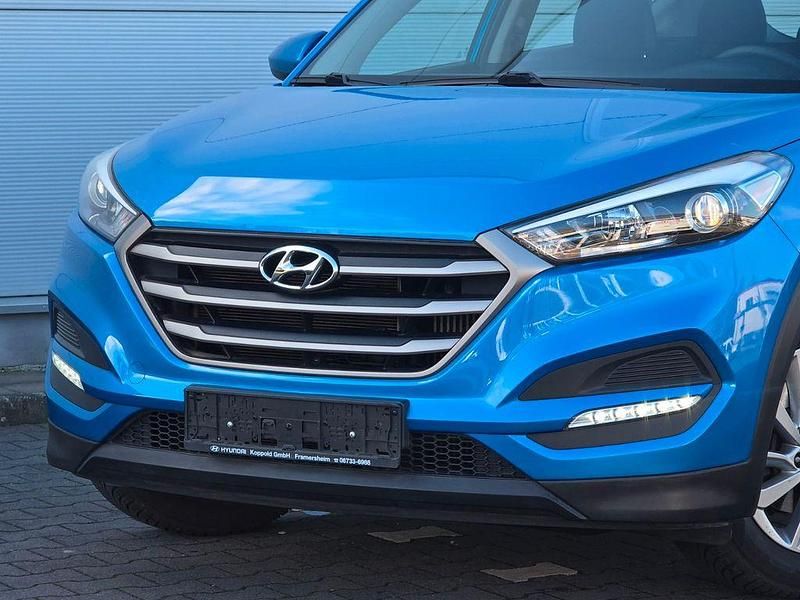 Gebraucht Hyundai Tucson 177 PS (130 kW) 2017 Blau SUV