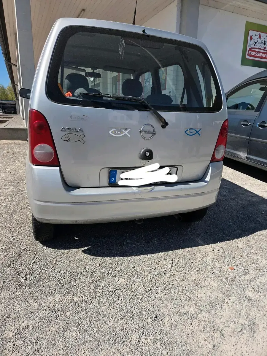 Second-hand Opel Agila 2002 Argintiu Monovolum