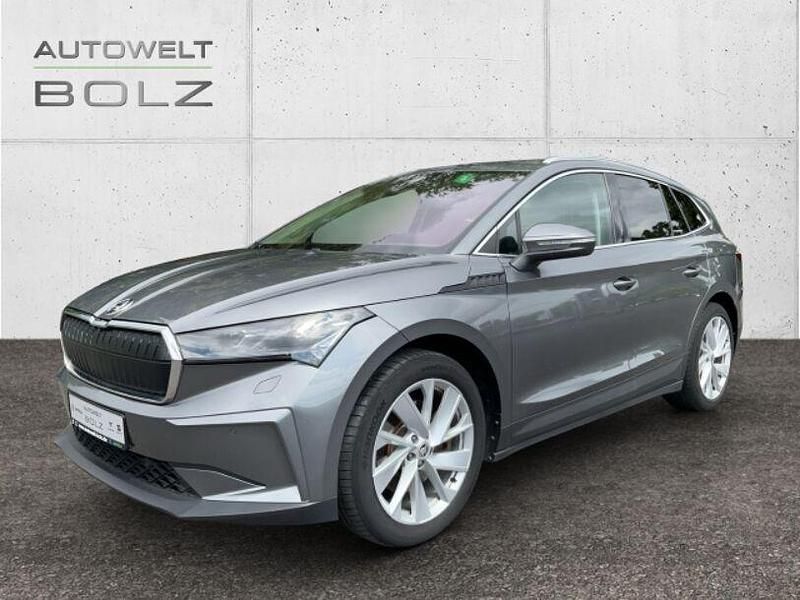 Grau Gebraucht 2022 Skoda Enyaq iV ecoSuite SUV | 34.490 € (Fairer Preis) - Bild 1/4