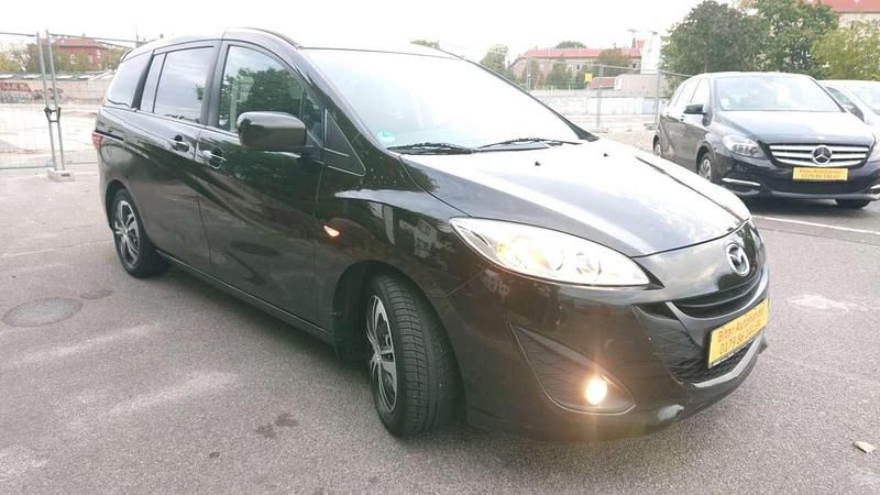 Gebraucht Mazda 5 Edition 116 PS (85 kW) 2013 Anubisschwarz metallic Van / Kleinbus