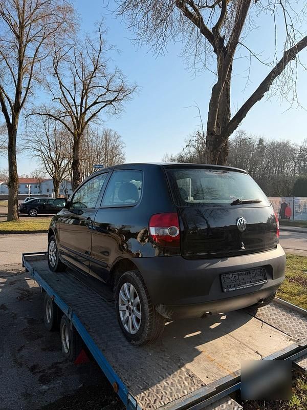 Gebraucht VW Fox 75 PS (55 kW) 2006 Schwarz Kleinwagen