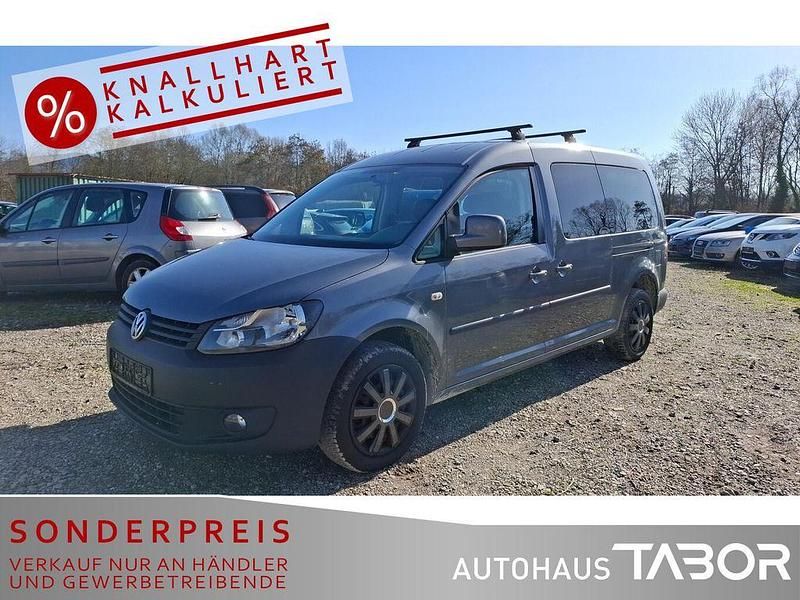 Gebraucht VW Caddy Maxi 102 PS (75 kW) 2013 Natural grey metallic Van / Kleinbus