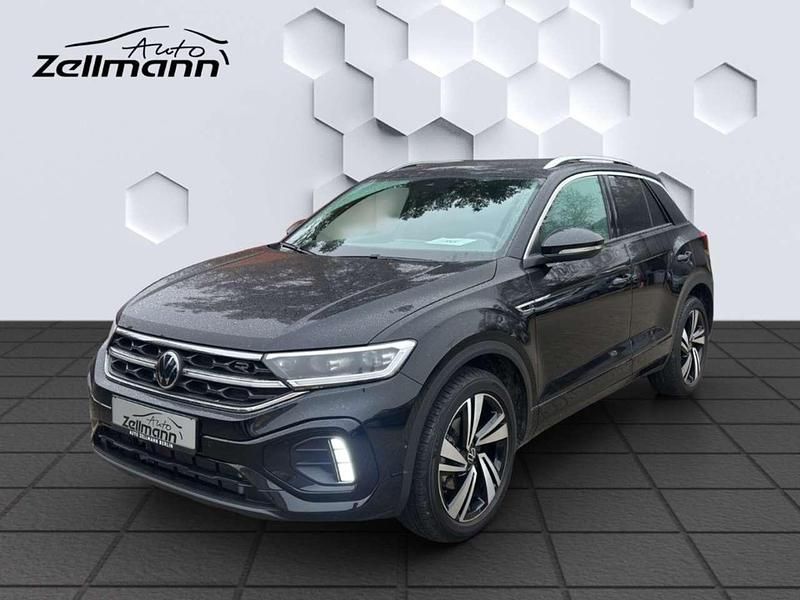Schwarz Gebraucht 2024 VW T-Roc R-line SUV | 32.428 € (Fairer Preis) - Bild 1/3