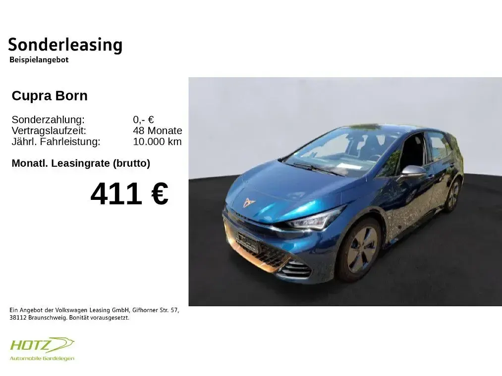 Gebraucht Cupra Born 150 kW (204 PS) 2022 Aurorablau Kleinwagen