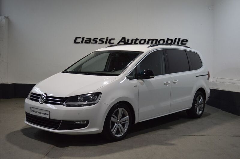 Weiß Gebraucht 2013 VW Sharan Match Van / Kleinbus | 8.900 € - Bild 1/4