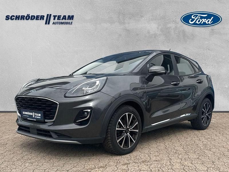 Grau Gebraucht 2021 Ford Puma Titanium SUV | 16.979 € (Guter Preis) - Bild 1/4