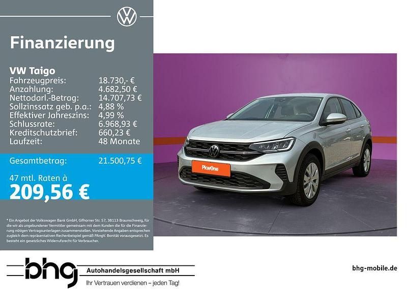 Silber Gebraucht 2024 VW Taigo SUV | 19.790 € (Fairer Preis) - Bild 1/4