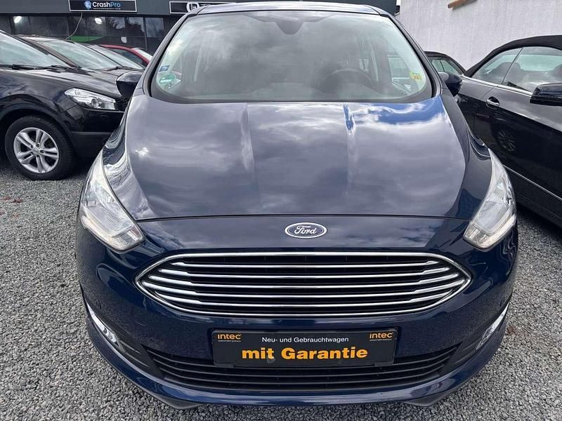 Gebraucht Ford Grand C-Max Titanium 125 PS (91 kW) 2017 Blazer blue Van / Kleinbus