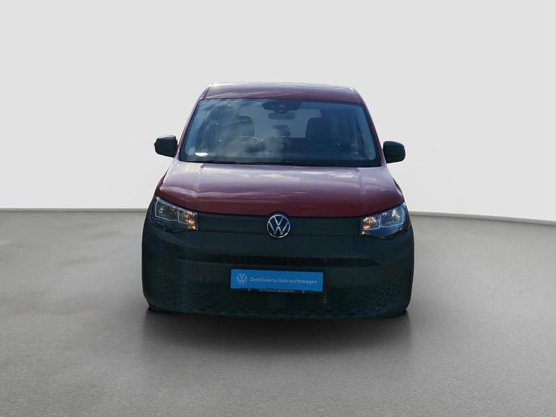 Gebraucht VW Caddy Basis 102 PS (75 kW) 2022 Rot Van / Kleinbus