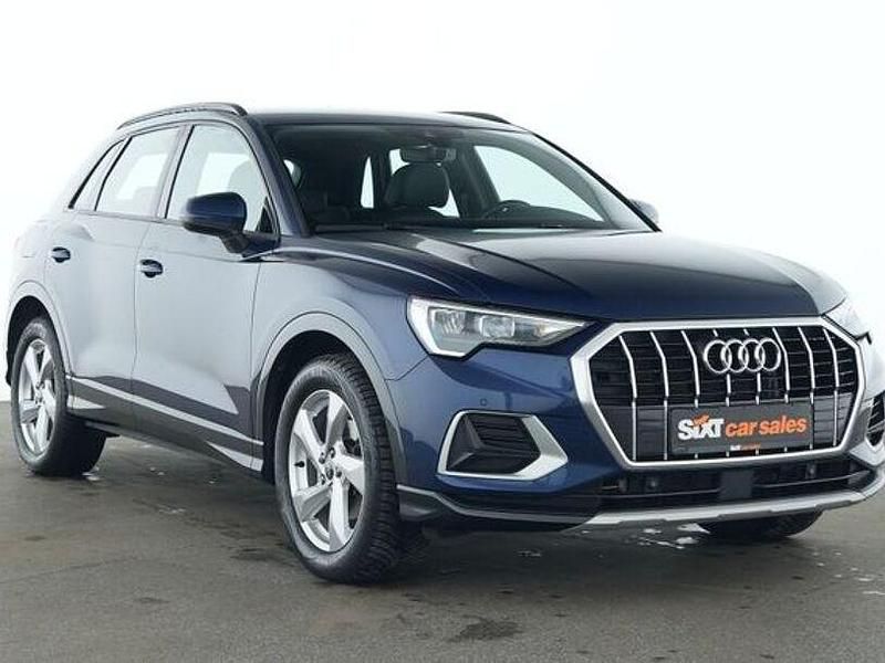 Blau Gebraucht 2023 Audi Q3 Advanced SUV | 29.950 € (Guter Preis) - Bild 1/4