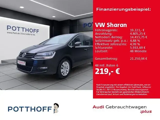 Gebraucht VW Sharan Comfortline 150 PS (110 kW) 2017 Van / Kleinbus