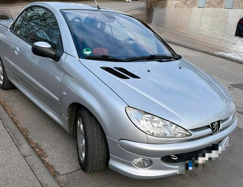 Gebraucht Peugeot 206 CC 110 PS (80 kW) 2009 Silber Cabrio