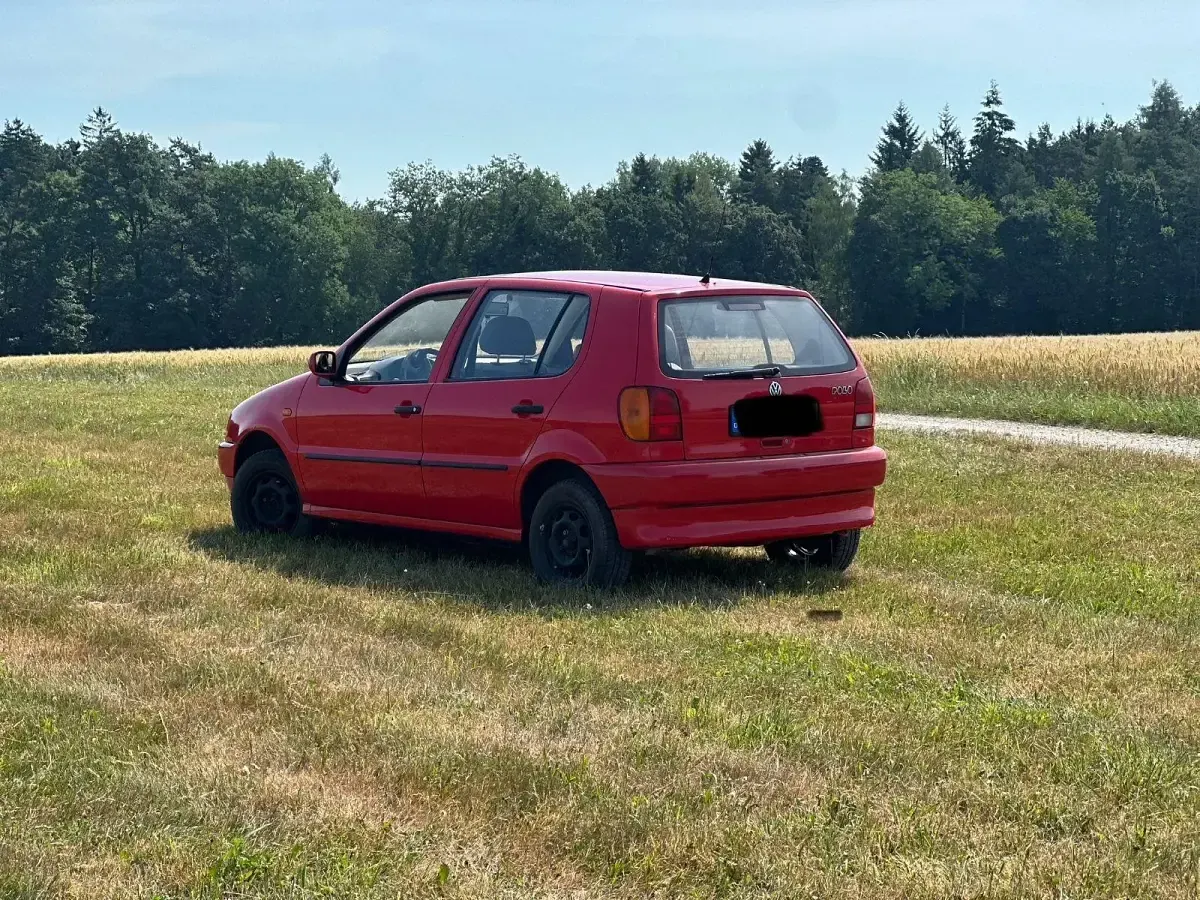 Gebraucht VW Polo Basis 50 PS (36 kW) 1999 Rot Limousine