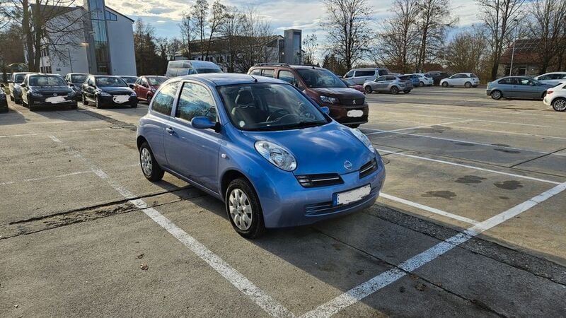 Gebraucht Nissan Micra 65 PS (47 kW) 2005 Blau Kleinwagen
