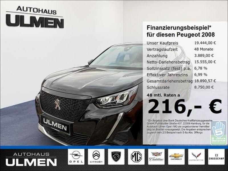 Gebraucht Peugeot e-2008 Active 100 kW (136 PS) 2023 Schwarz SUV