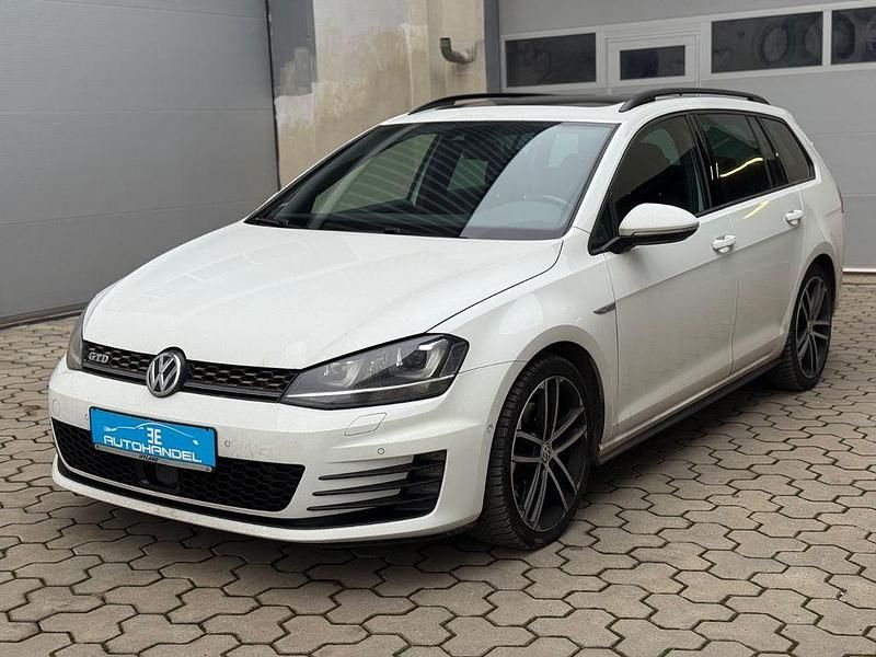 Weiß Gebraucht 2015 VW Golf VII GTD Kombi | 10.900 € (Guter Preis) - Bild 1/4