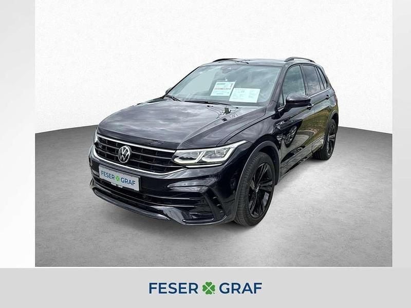 Deep black perleffekt Gebraucht 2021 VW Tiguan R-line SUV | 32.950 € (Fairer Preis) - Bild 1/4