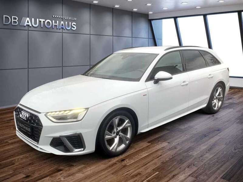 Weiß Gebraucht 2023 Audi A4 S-Line Kombi | 32.490 € (Guter Preis) - Bild 1/4