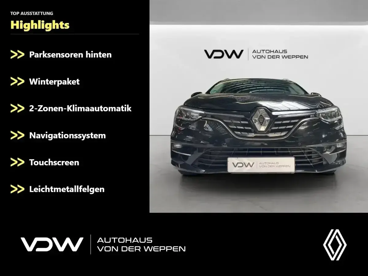 Gebraucht Renault Mégane IV Intens 91 PS (66 kW) 2022 Schwarz Kombi